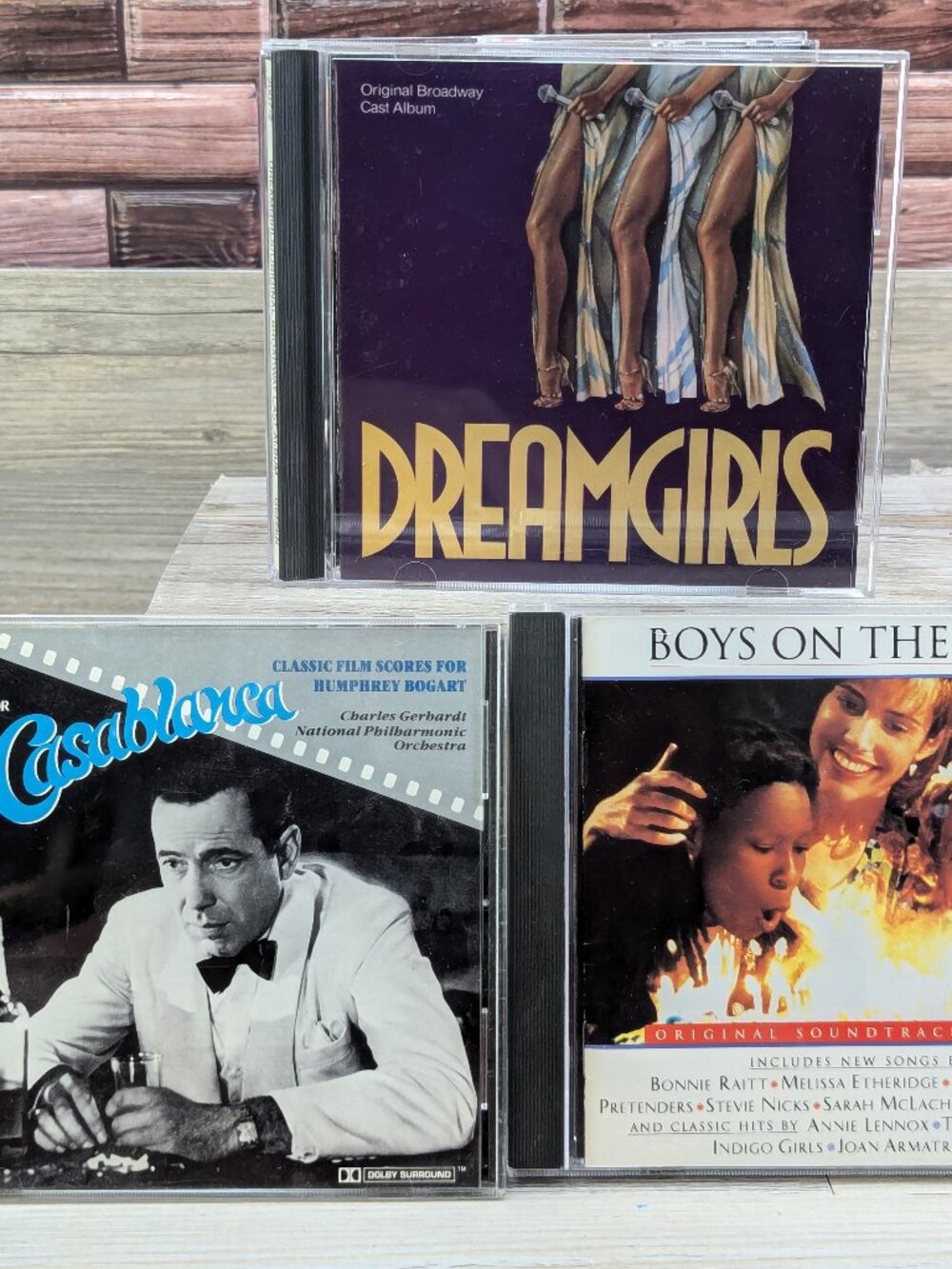 3 Soundtrack CD Lot Casablanca Film Scores Dreamgirls & Boys On The Side
